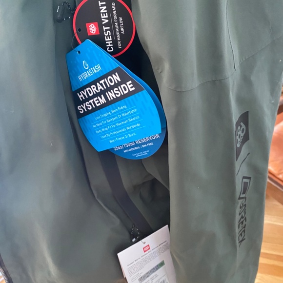 686 MEN'S GORE-TEX HYDRASTASH SYNC JACKET size Medium - Picture 12 of 16